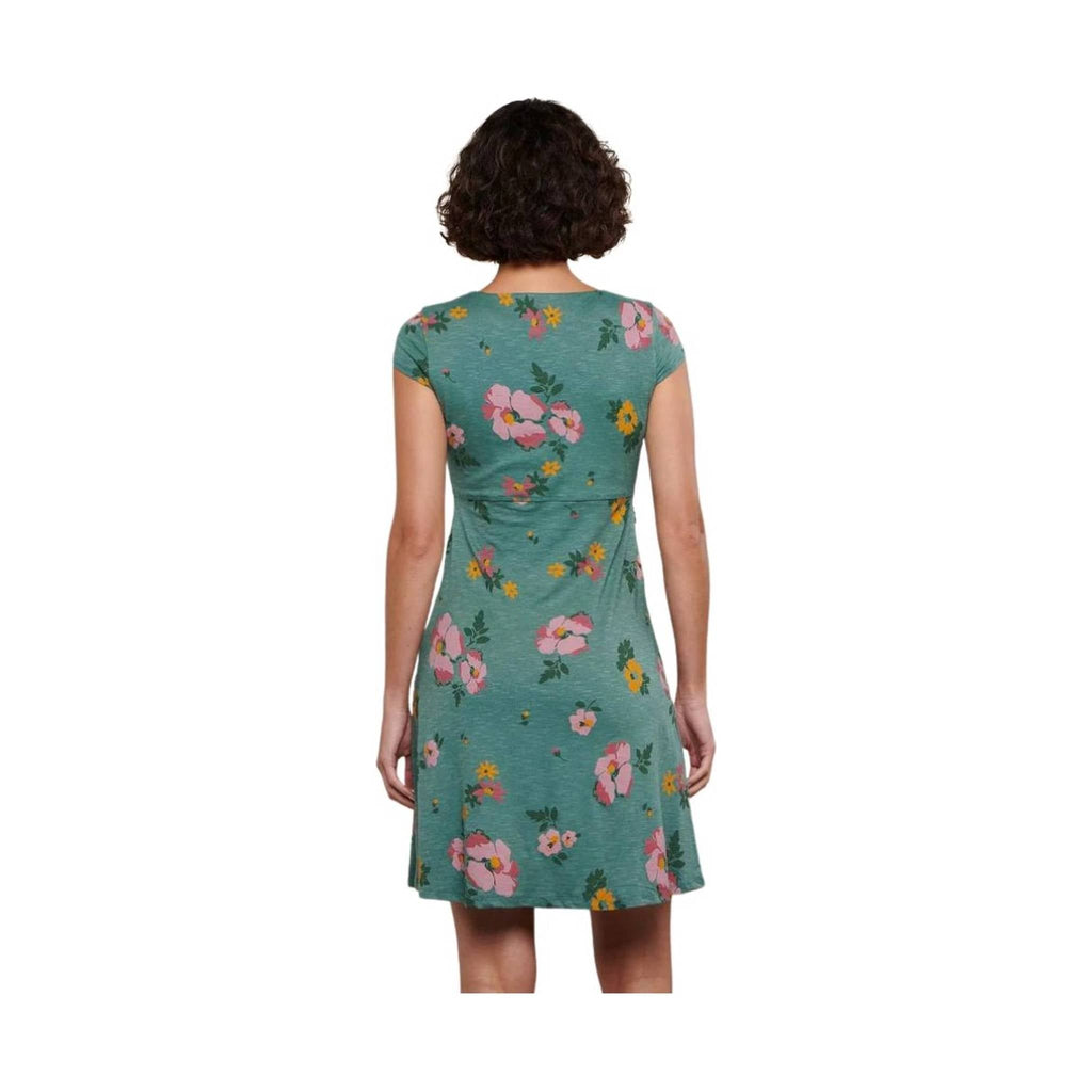 Toad & Co Women's Rosemarie Dress - Silver Pine Floral Print - Lenny's Shoe & Apparel