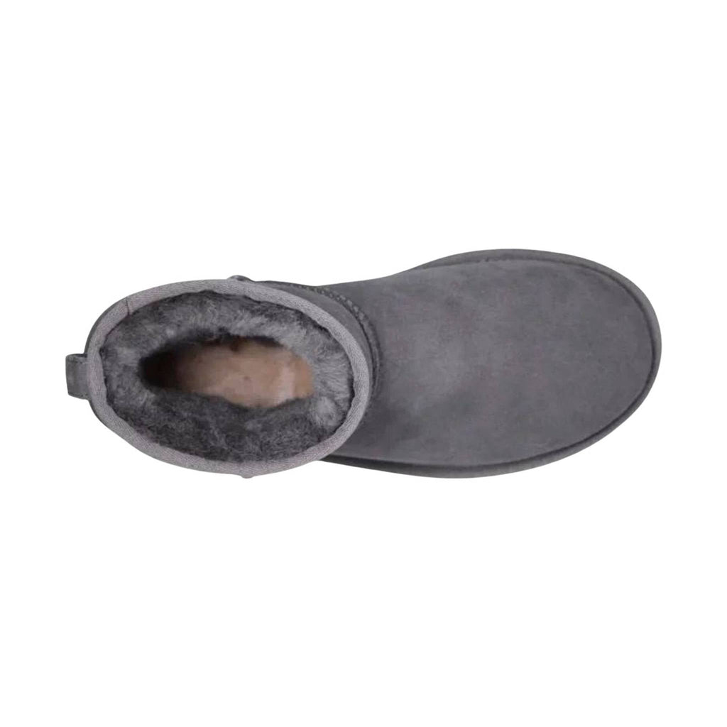 UGG Women's Classic Mini II Boot - Grey Suede - Lenny's Shoe & Apparel