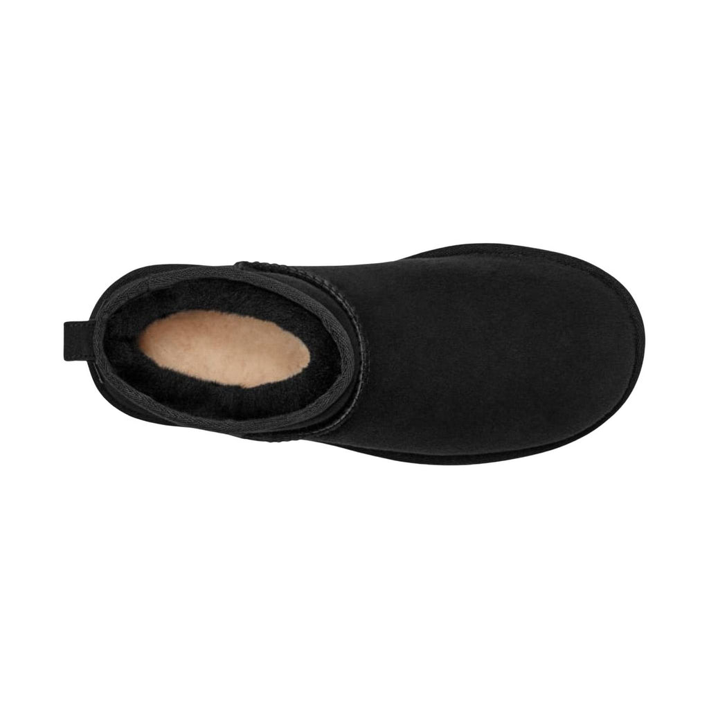 UGG Women's Classic Ultra Mini - Black - Lenny's Shoe & Apparel