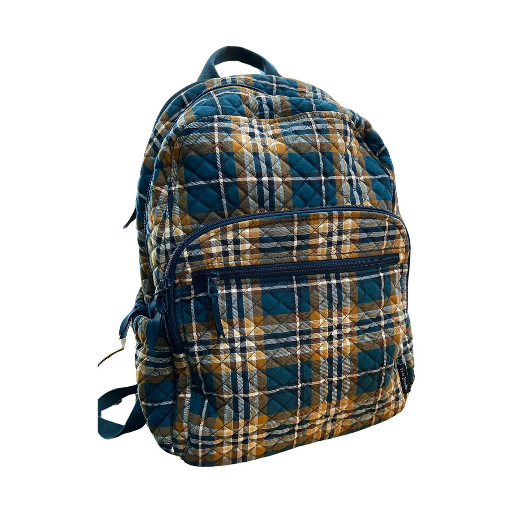 Vera Bradley Campus Backpack - Orchard Plaid - Lenny's Shoe & Apparel