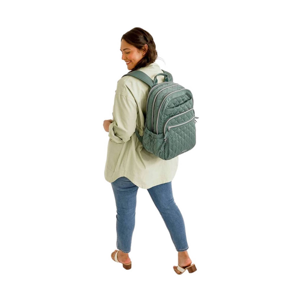 Vera Bradley Commuter Backpack - Olive Leaf - Lenny's Shoe & Apparel