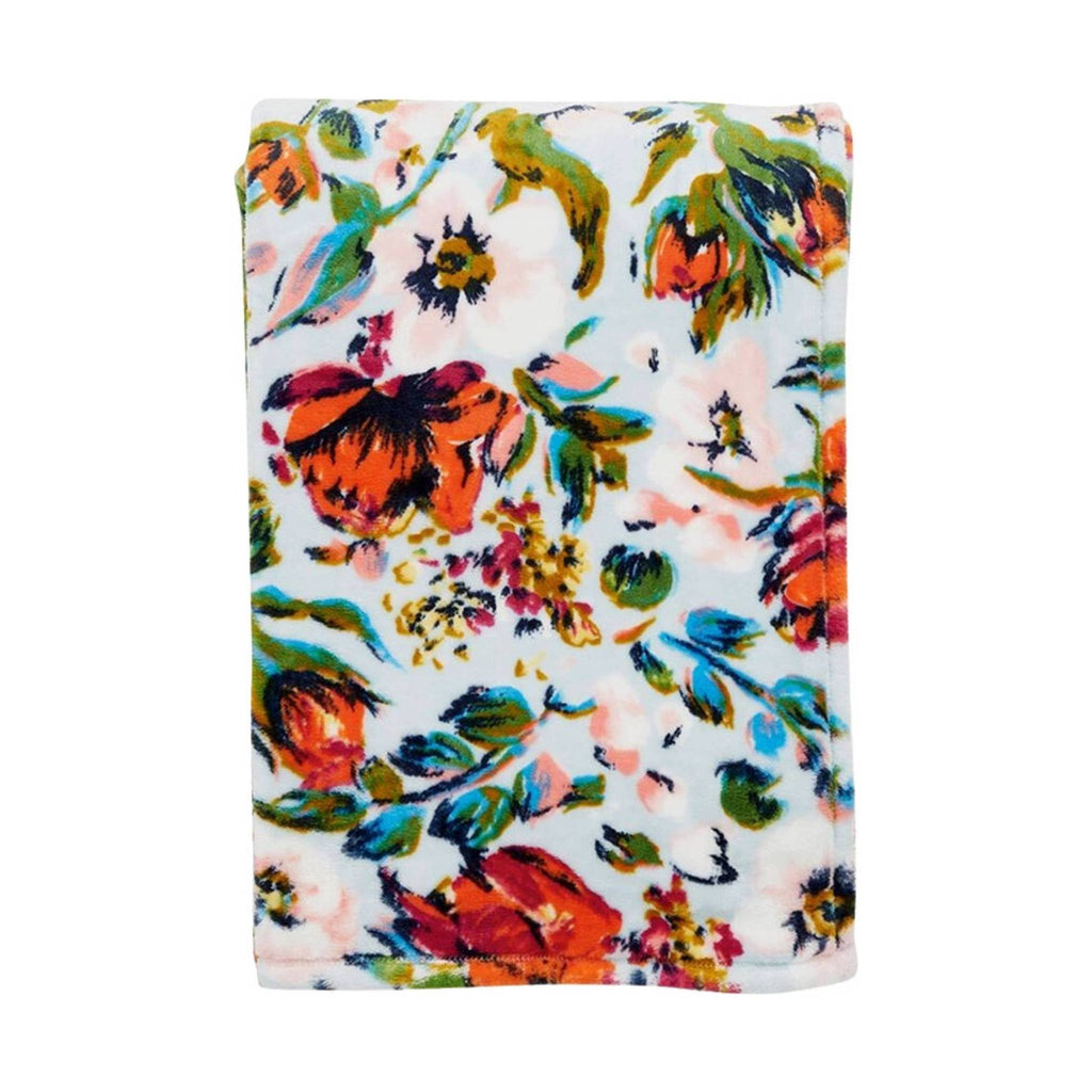 Vera Bradley Plush Throw Blanket - Sea Air Floral - Lenny's Shoe & Apparel