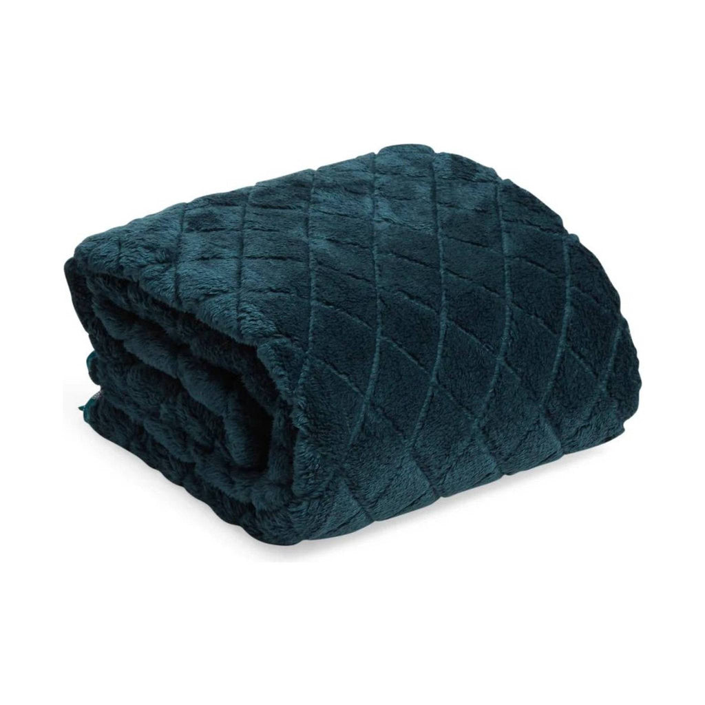 Vera Bradley Solid Throw Blanket - Jamboree Foulard Green - Lenny's Shoe & Apparel