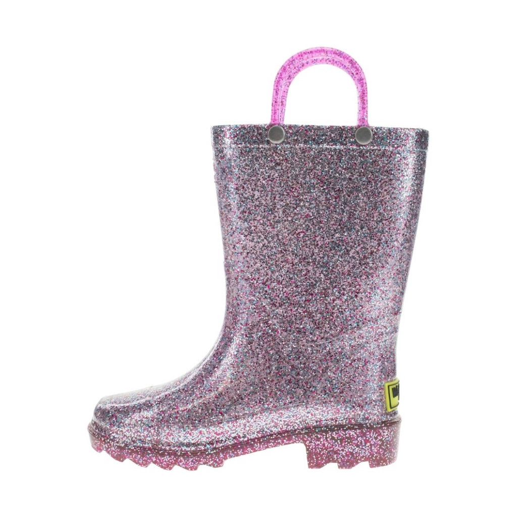 Western Chief Kids' Glitter Lighted Rain Boot - Multi - Lenny's Shoe & Apparel