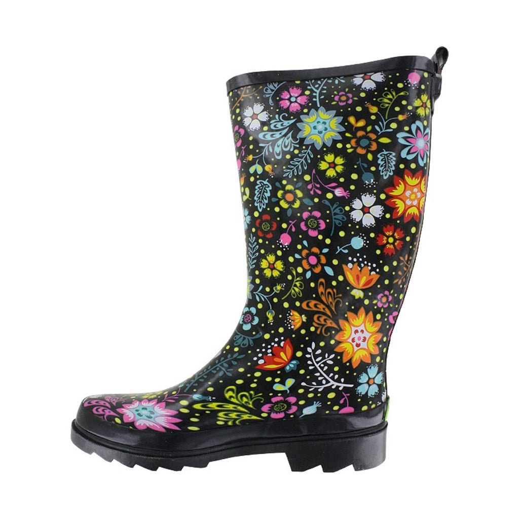 Western Chief Women's Garden Play Rain Boots - Black - Lenny's Shoe & Apparel