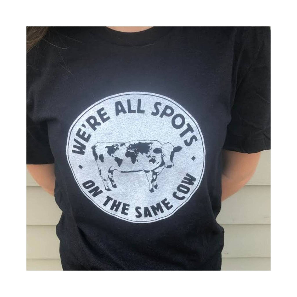 World Cow Circle Tee Shirt - Black - Lenny's Shoe & Apparel