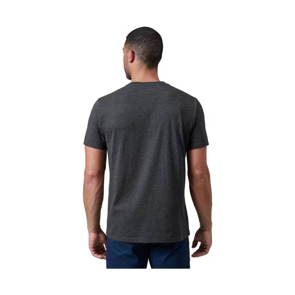YETI Men's Cool Bear Pocket Short Sleeve T-Shirt - Heather Charcoal - Lenny's Shoe & Apparel