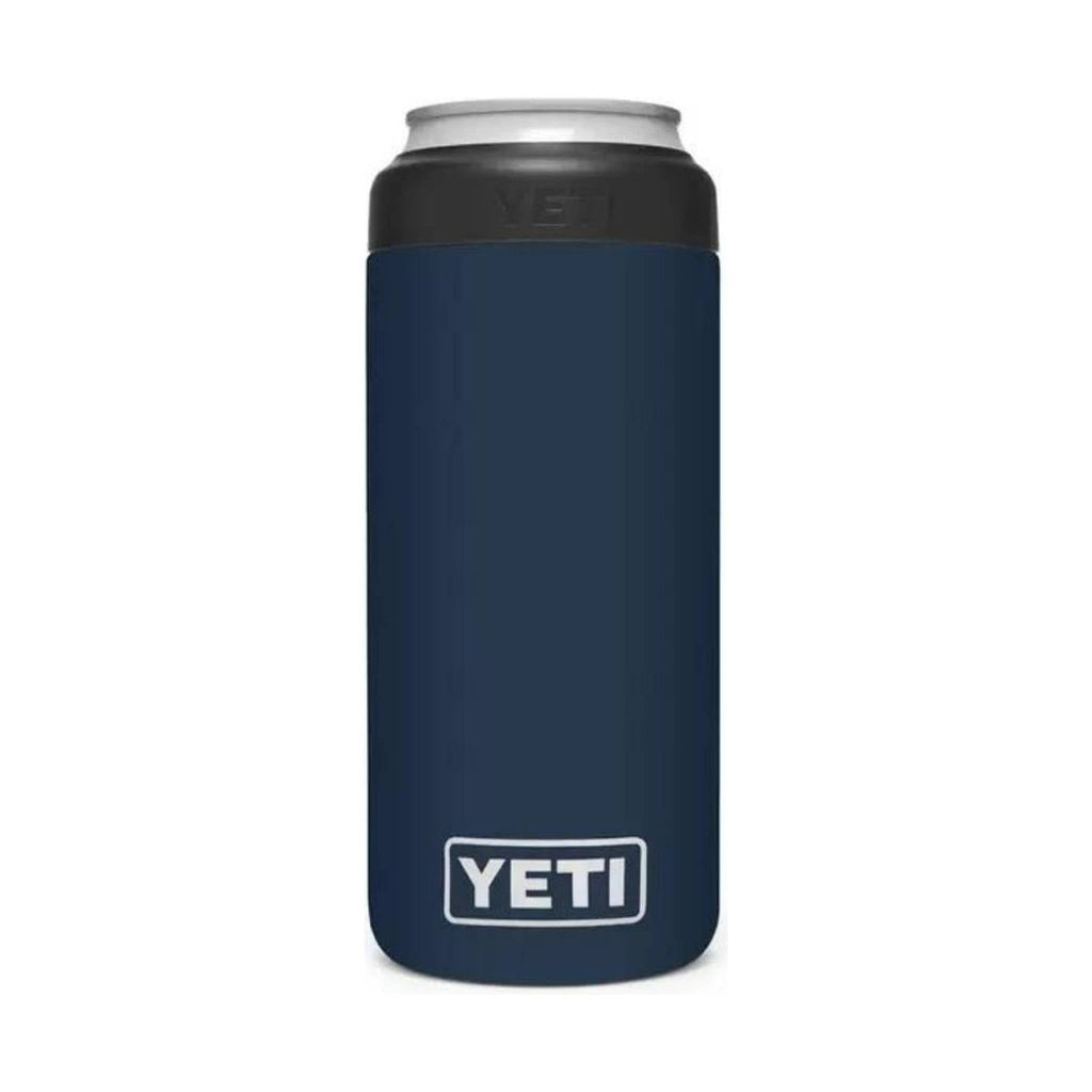 YETI Rambler 12 oz Slim Can Insulated Colster - Navy - Lenny's Shoe & Apparel