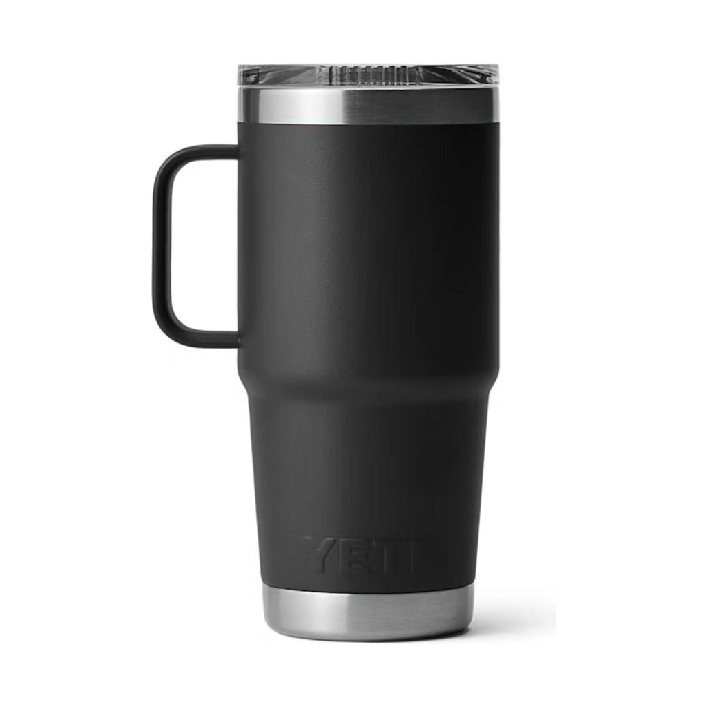 YETI Rambler 20 oz Travel Mug With Stronghold Lid - Black - Lenny's Shoe & Apparel