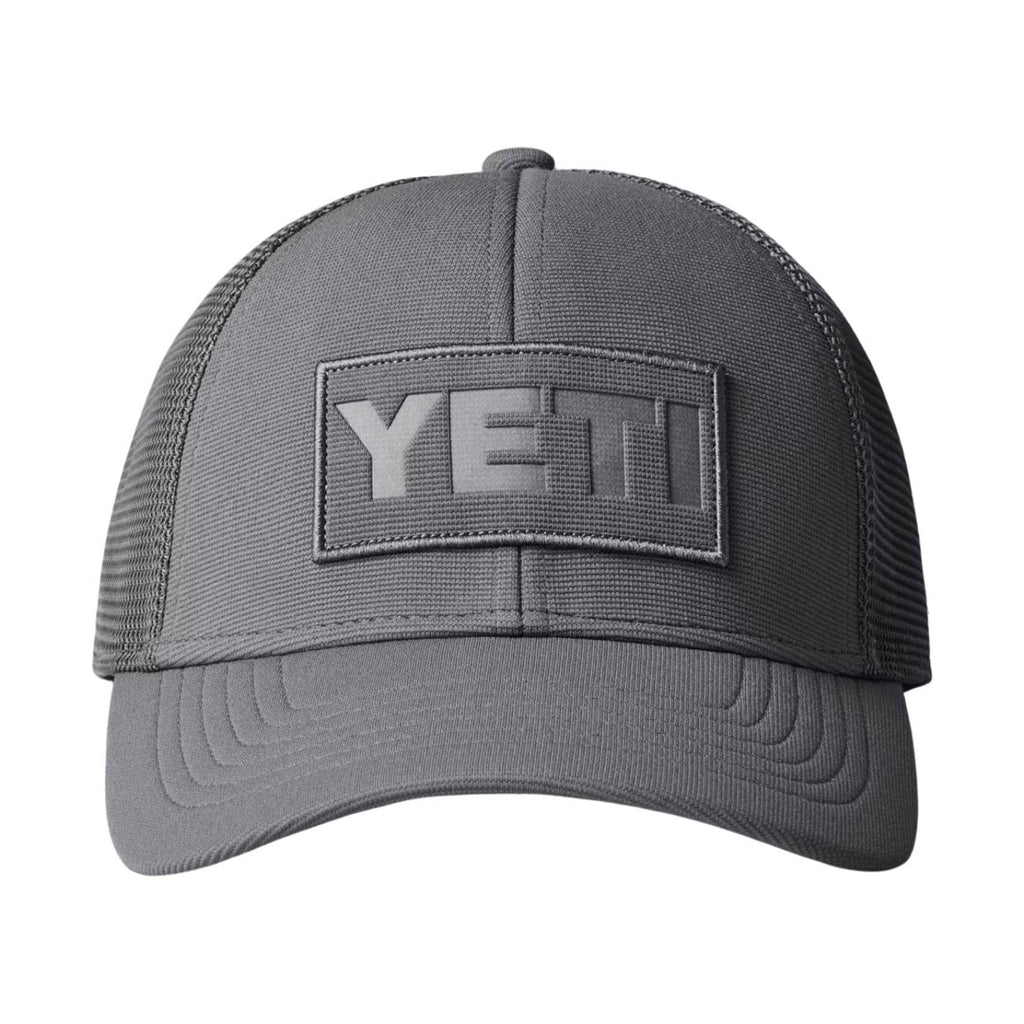 YETI Trucker Hat Patch On Patch - Grey - Lenny's Shoe & Apparel